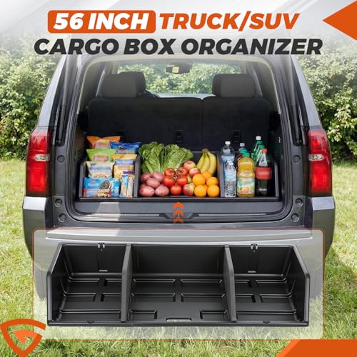 56" Truck Bed Cargo Box Organizer Slider Storage Loader System
