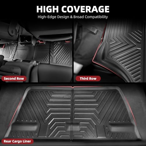 Floor & Cargo Mats Fit Honda Odyssey 2018