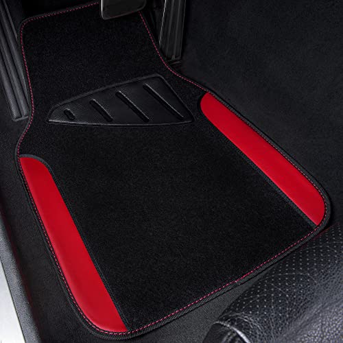 Rainbow Waterproof Universal Fit Faux Leather Car Carpet