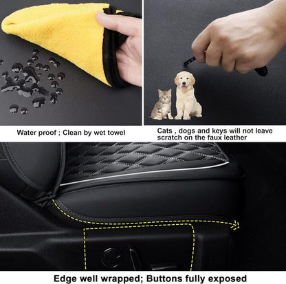 F150 Faux Leather Seat Covers Fit for 2015 (4 Count)