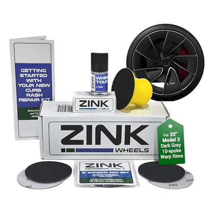 Premium Tesla Wheel Curb Rash Repair Kit for Model 3 20