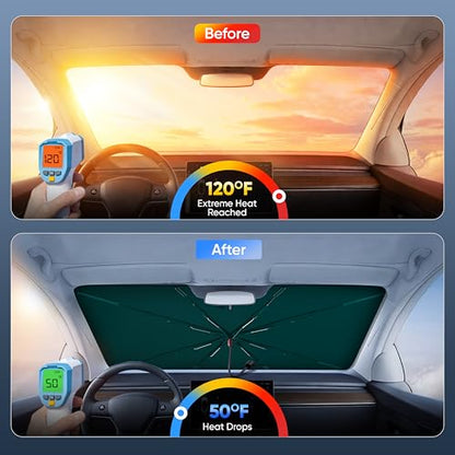 Umbrella Windshield Sun Shade