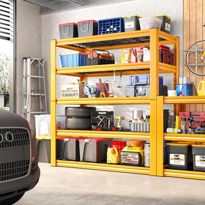 Garage Shelving 3200LBS Load Heavy Duty Storage Shelves for Basement
