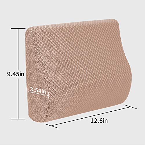 Memory Foam Lumbar Support Pillow for Car