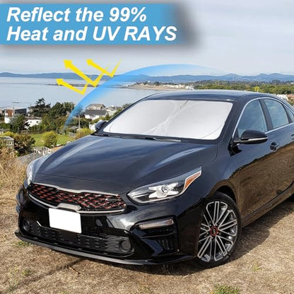 Windshield Sunshade for Kia Forte 2019