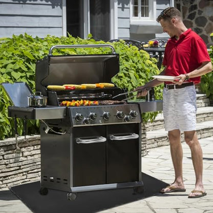 Under Grill Mat for Outdoor Grilling