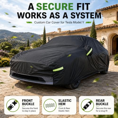 Car Cover for Tesla Model Y Waterproof Outdoor Cover