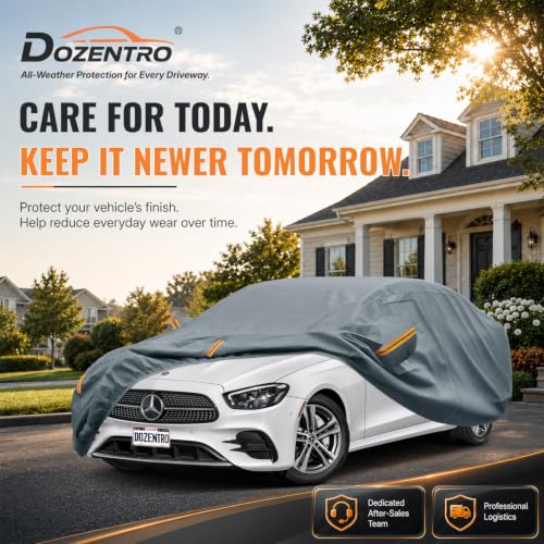 Waterproof Heavy Duty Car Cover Custom Fit Mercedes Benz E