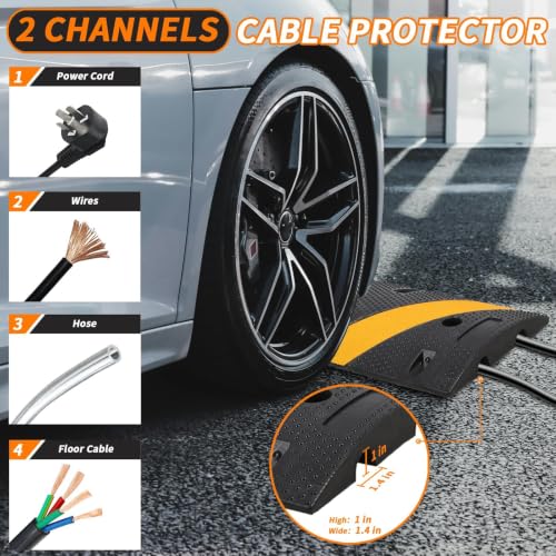 84'' Rubber Speed Bump