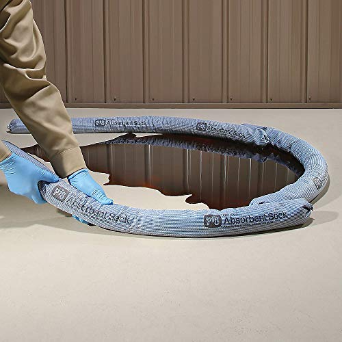 Blue Oil Absorbent Sock