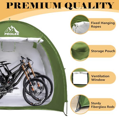 Bike Storage Tent for 2