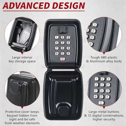 Portable Lockbox for Car Keys