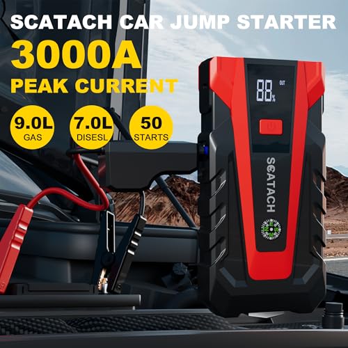 3000A Car Battery Jump Starter