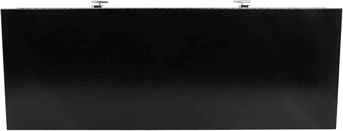 SCITOO 48" Iron Truck Bed Tool Box,Heavy Duty Crossover Storage for Most Full Size Pickups,Lockable Weatherproof Chest,Fits 48"WX18"DX18"H Truck Beds,Easy Access to Load and Unload