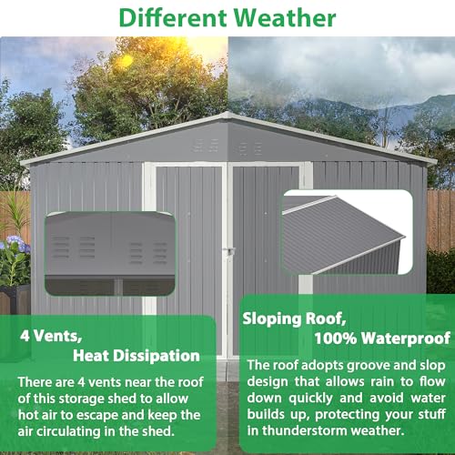 Large Outdoor Storage Shed