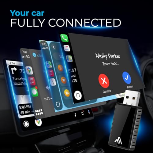 Wireless Carplay Adapter for Apple iPhone by AUTOSKY