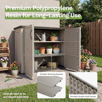 26 cu.ft Resin Outdoor Storage Cabinet