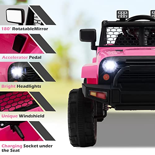 Ride on Car 12V Battery Powered Truck Vehicle with Remote Control