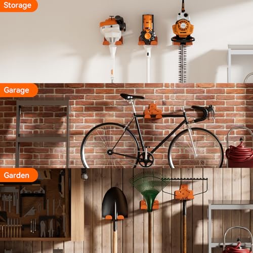 Garage Storage Trimmer Rack