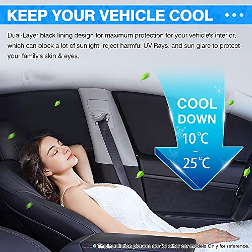 Windshield Sun Shade for Ford F150 2015 (5 Count)