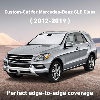 Windshield Sunshade Compatible for MercedesBenz GLE Class 2012