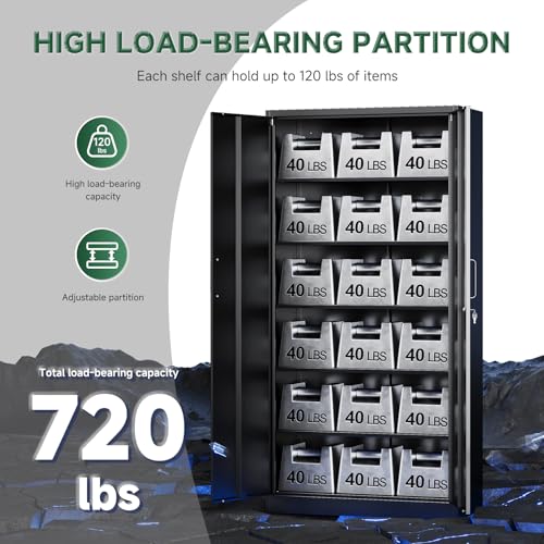 Metal Storage Cabinets with Lock Doors
