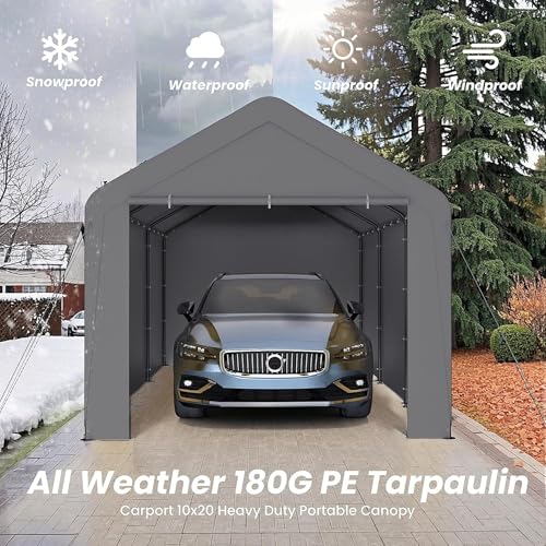 Carport 10x20 Heavy Duty Portable Garage w