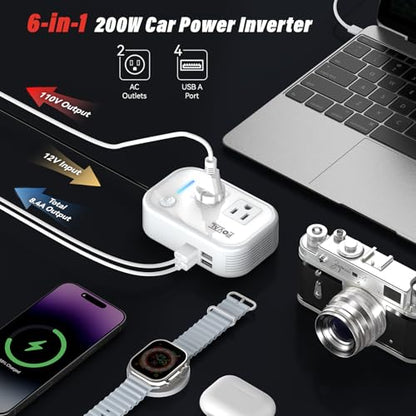 200W Car Power Inverter