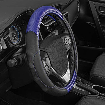 GripDrive Carbon Fiber Steering Wheel Cover