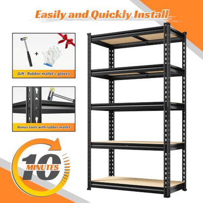 2PCS Storage Shelves (2 Count)