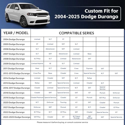 10 Layers SUV Car Cover Custom Fit for Dodge Durango