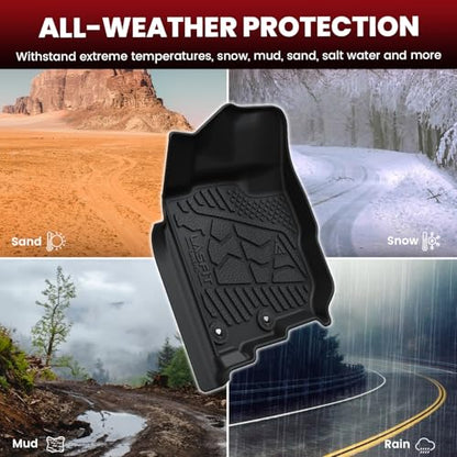 Floor Mats for Nissan Titan Crew Cab 2017
