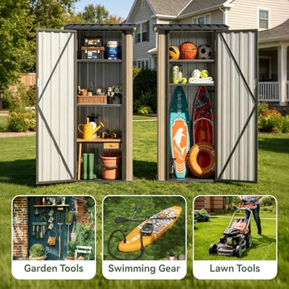 Outdoor Storage Shed with Floor