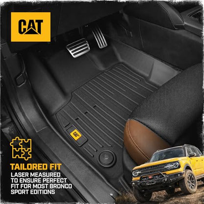 JustFit™ 3D All Weather Floor Mats for Ford Bronco Sport ONLY 2021