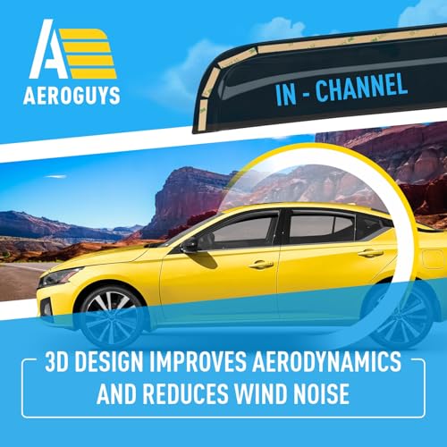 Extra Durable Window Deflectors in (4 Count)