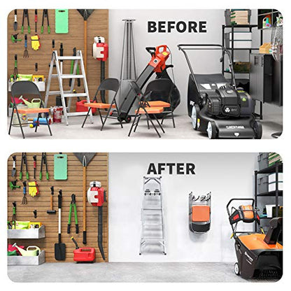 Garage Tool Organizer Hooks (4 Count)