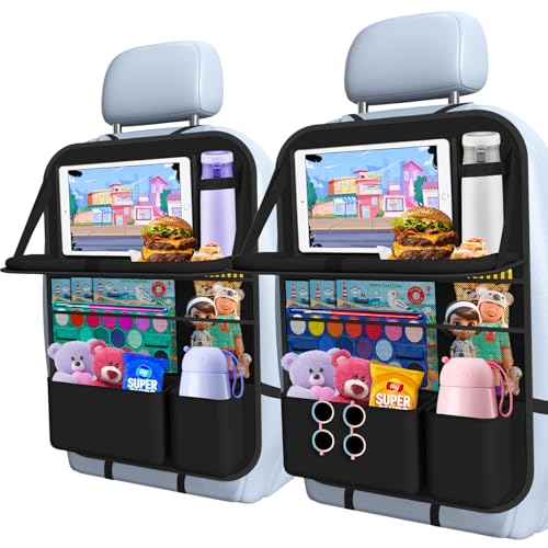 Car Backseat Organizer with Tray