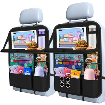 Car Backseat Organizer with Tray