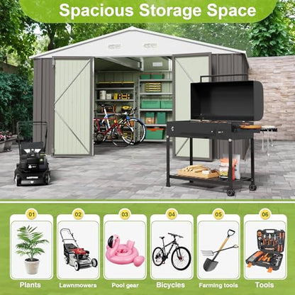 10 x 8 FT Outdoor Storage Shed