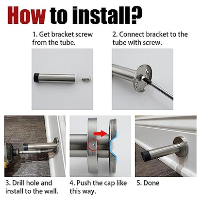 Door Stopper Black (20 Count)