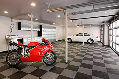 SnapLock GarageDeck 12"x12" Interlocking Garage Floor Tiles (12 Count)