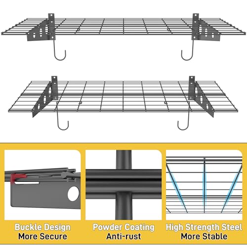 Garage Wall Shelves (2 Count)