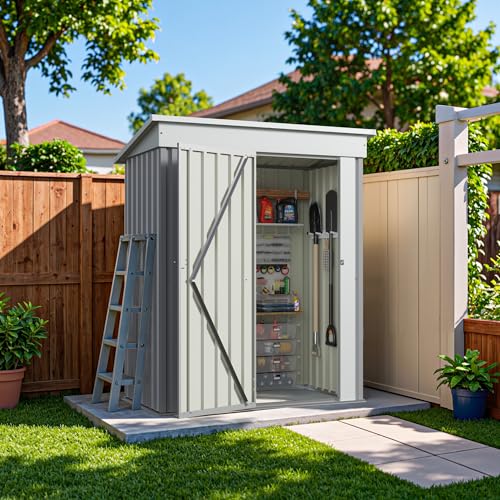 5×3 FT Outdoor Storage Shed