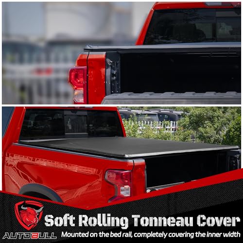 Soft Roll up tonneau Cover Compatible with 2022