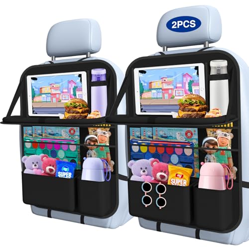 Car Backseat Organizer with Table Tray (2 Count)