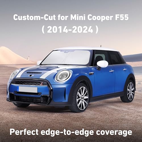 Windshield Sunshade Compatible for Mini Cooper F55 2014