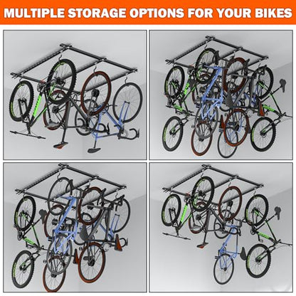 Ceiling Bike Rack for Garage