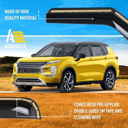 Extra Durable Window Deflectors in