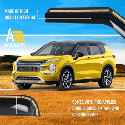 Extra Durable Window Deflectors in