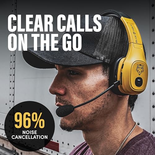 Storm Gold Wireless Trucker Bluetooth Headset with Mic